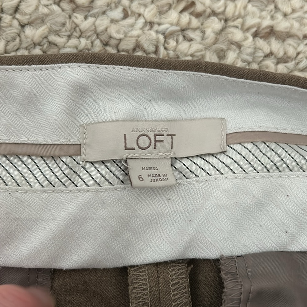 LOFT straight leg pants - Picture 2 of 7